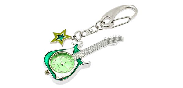 Mini Key Ring Guitar Quartz Watch Clock.jpg